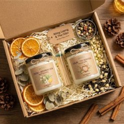 Combo quà năng lượng và thư giãn - 2 nến thơm Calm và Fresh 100g