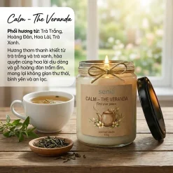 Nến thơm senia calm the veranda