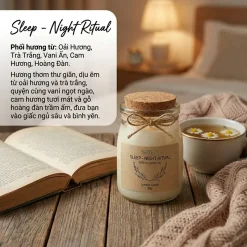 Nến thơm Senia Sleep Night Ritual 80g