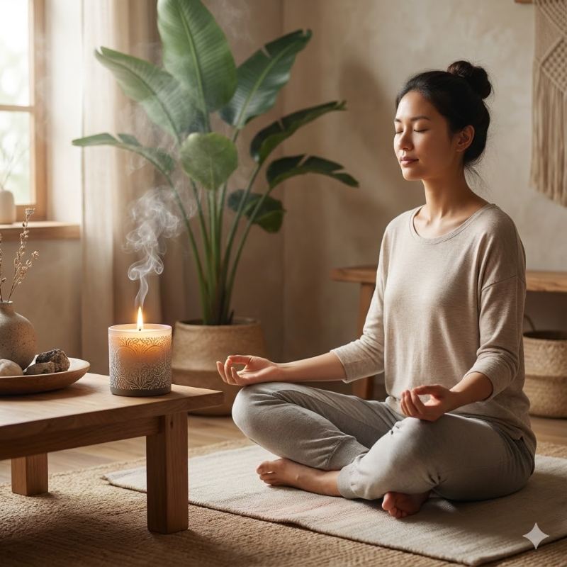 tác dụng của nến thơm