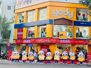 cửa hàng quần áo Yody